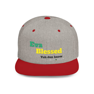 Flat Bill Snapback Hat (Ev-Bless)