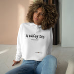 Load image into Gallery viewer, Crop Hoodie (Wifey)
