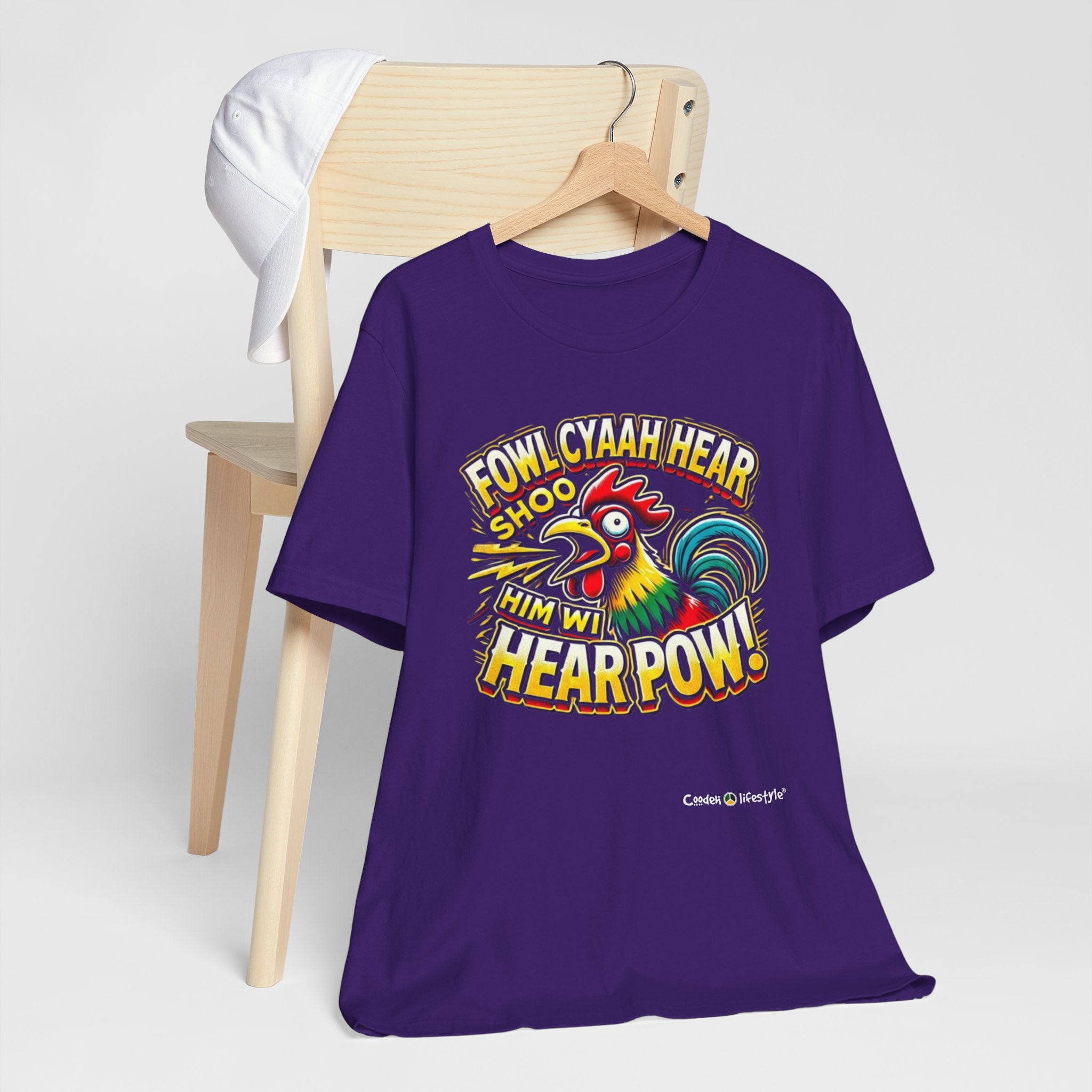 Unisex Jersey Short Sleeve Tee (Fowl-Pow)