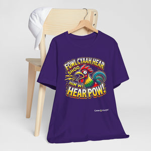 Unisex Jersey Short Sleeve Tee (Fowl-Pow)