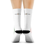 Load image into Gallery viewer, Coodeh Crew Socks (PAN-WHT)
