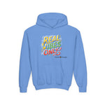 Load image into Gallery viewer, Youth Hooded Sweatshirt (Vibes)
