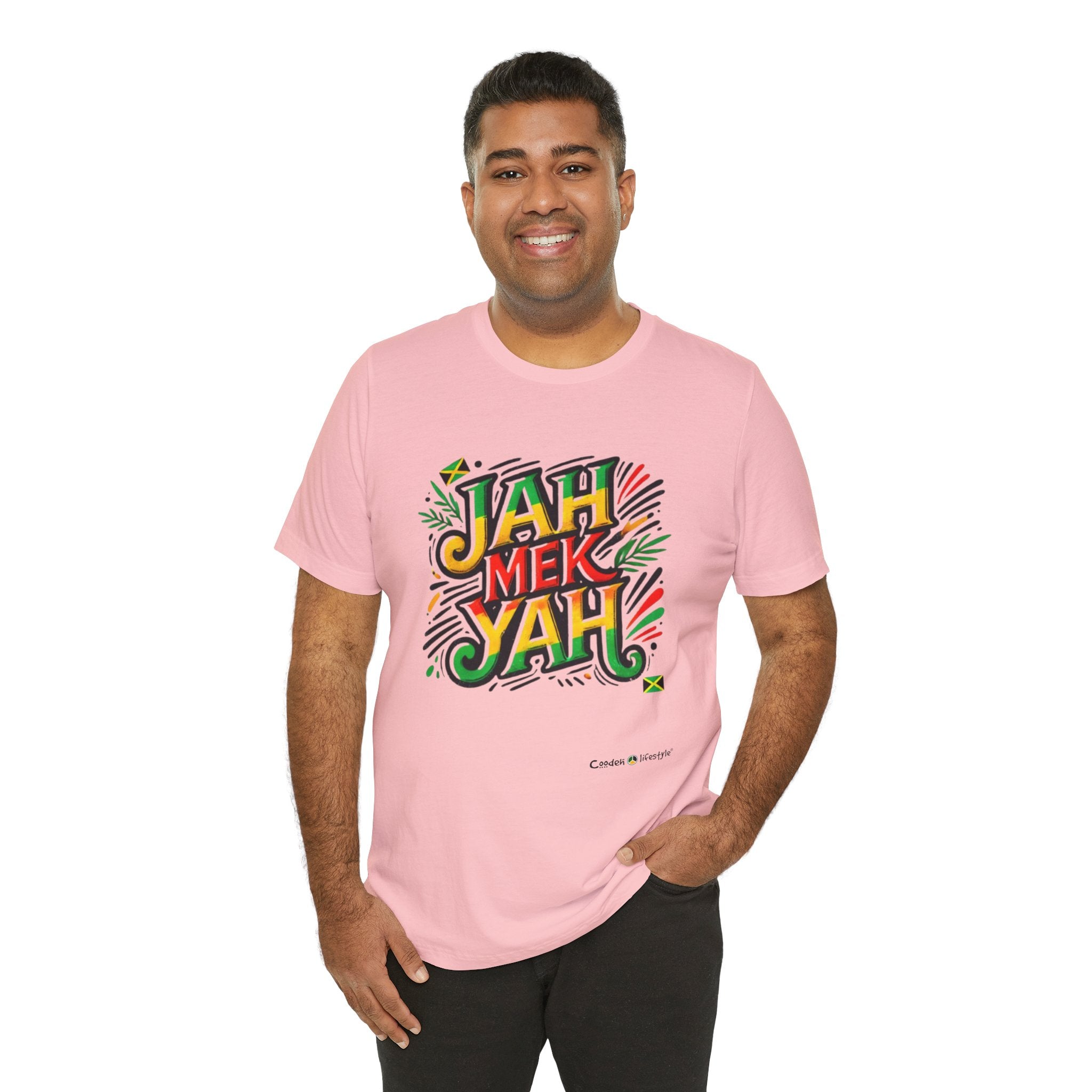 Unisex Jersey Short Sleeve Tee (Jah.Meh.Yah)
