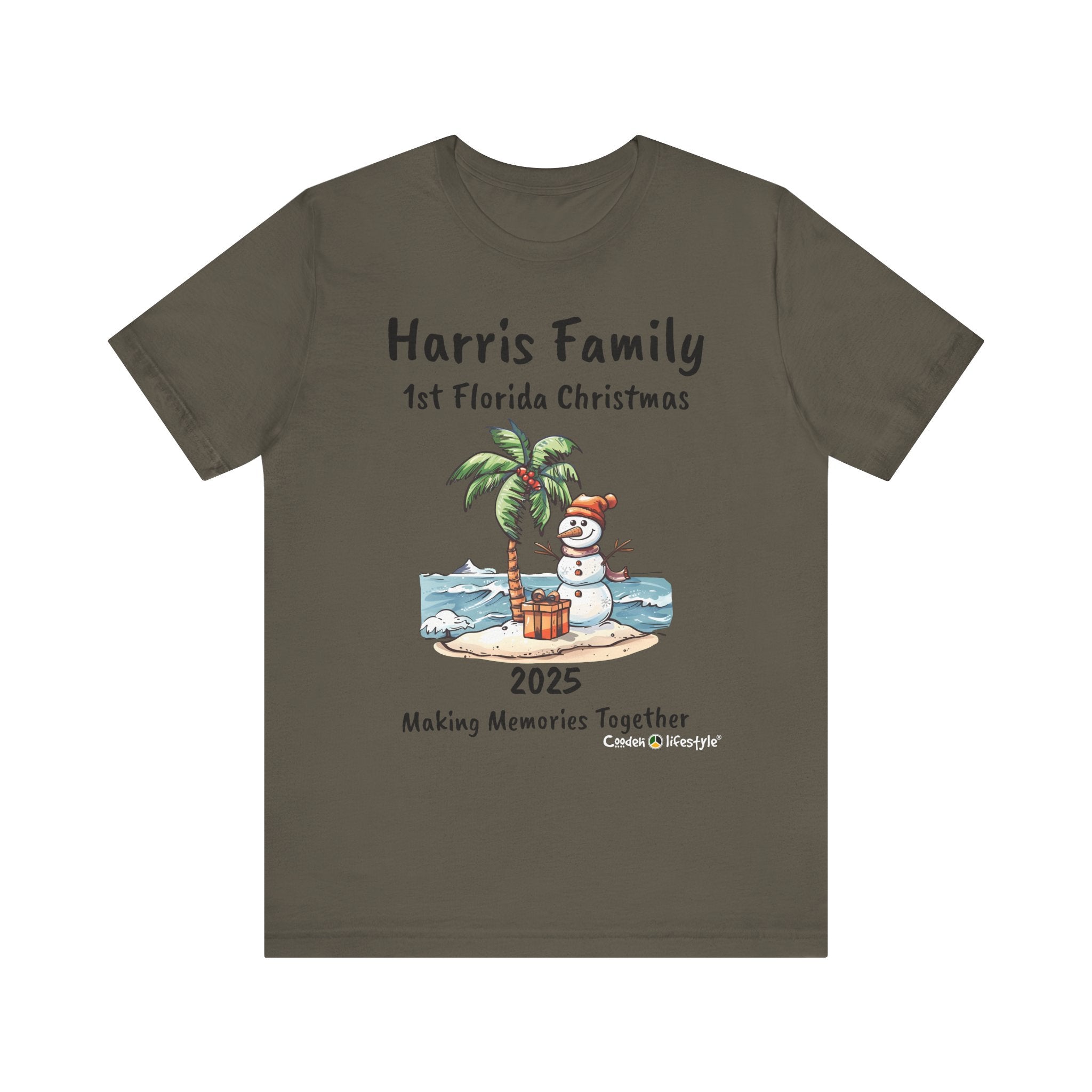 Unisex Jersey Short Sleeve Tee (Family Christmas)