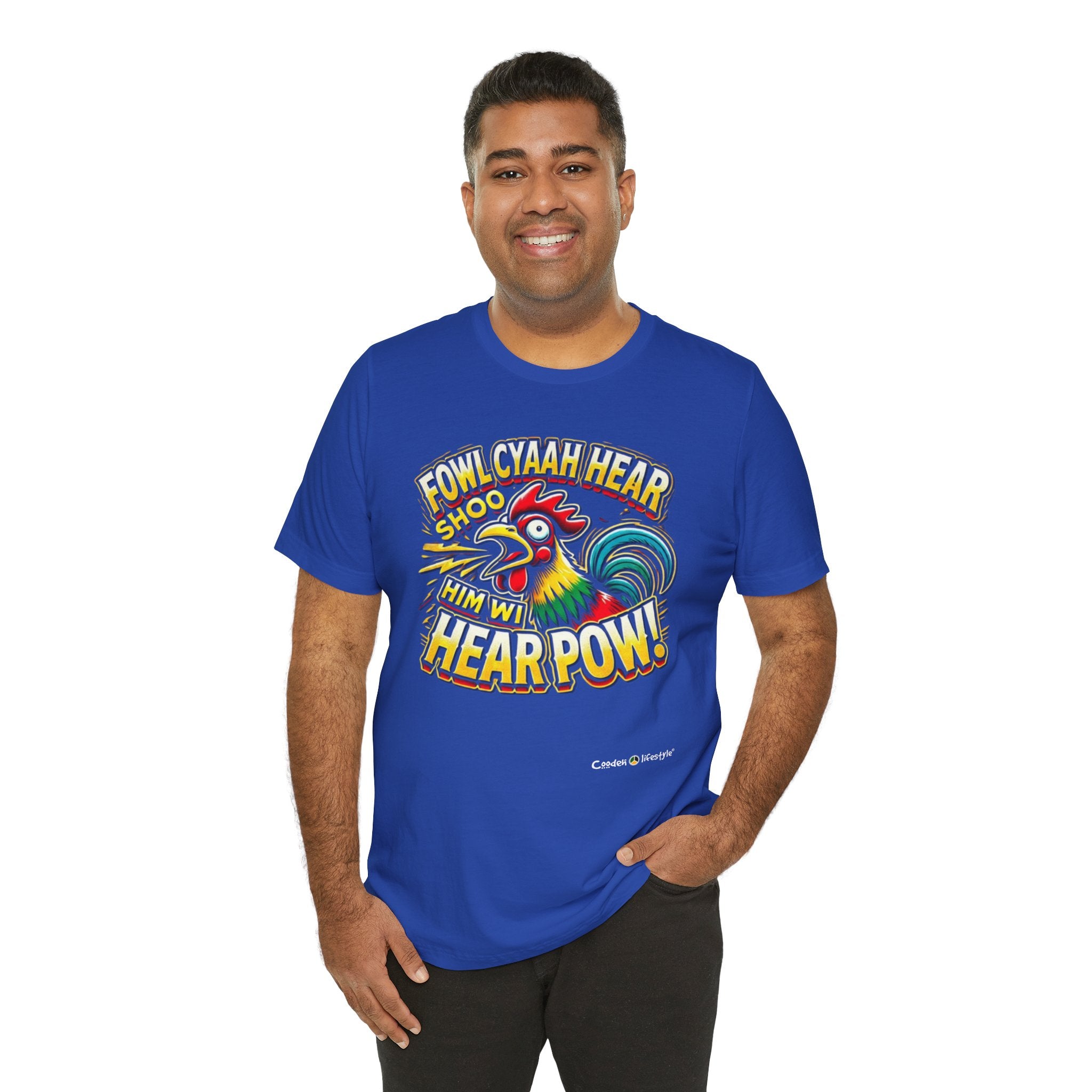 Unisex Jersey Short Sleeve Tee (Fowl-Pow)