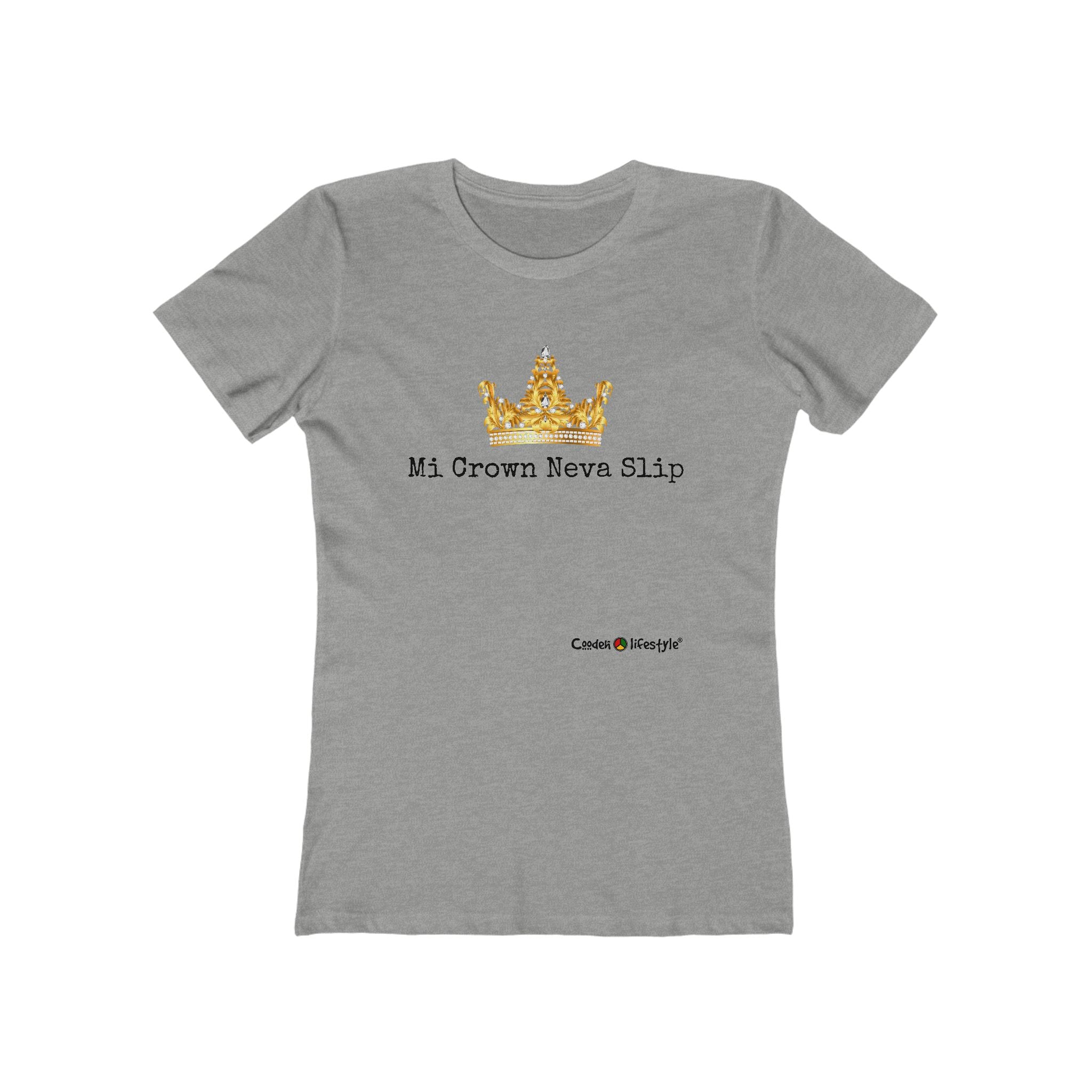 Women's Boyfriend Tee (CROWN)