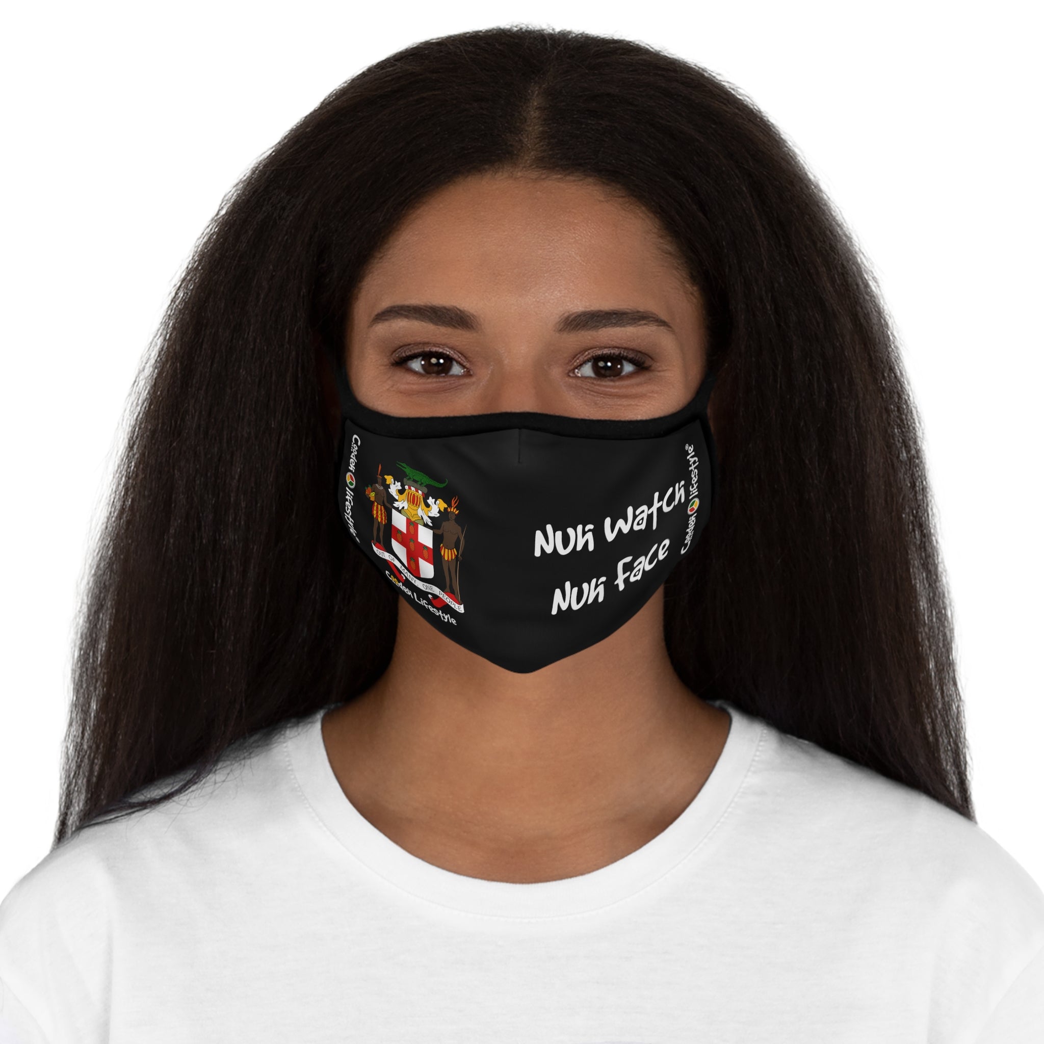 Fitted Face Mask (NWNF-COA- BLK)