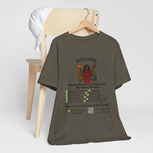 Short Sleeve Conversation Tee (#HireMe)