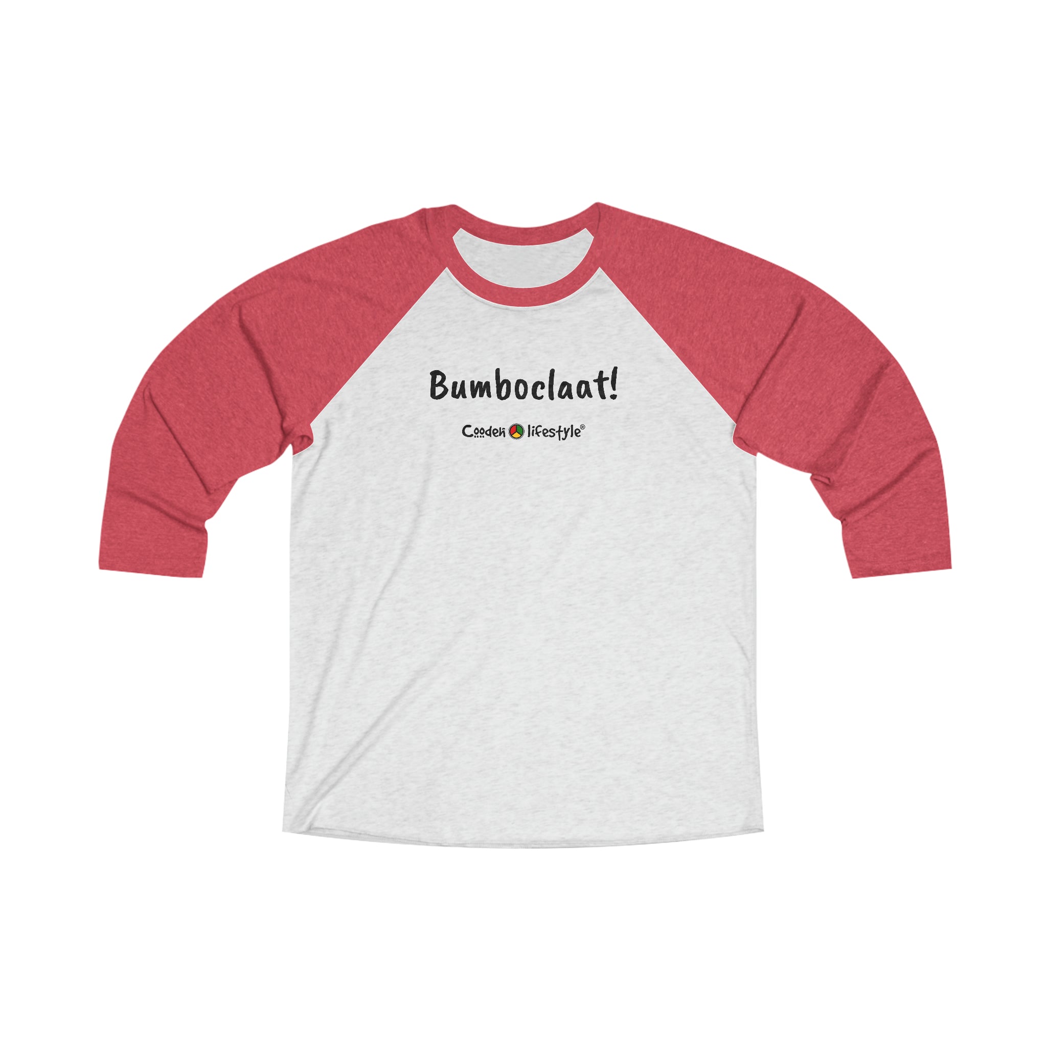 Unisex Tri-Blend 3/4 Raglan Tee (Bumb)