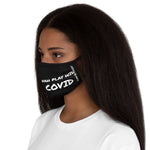 Load image into Gallery viewer, Fitted Face Mask (NPWCOVID-BLK)
