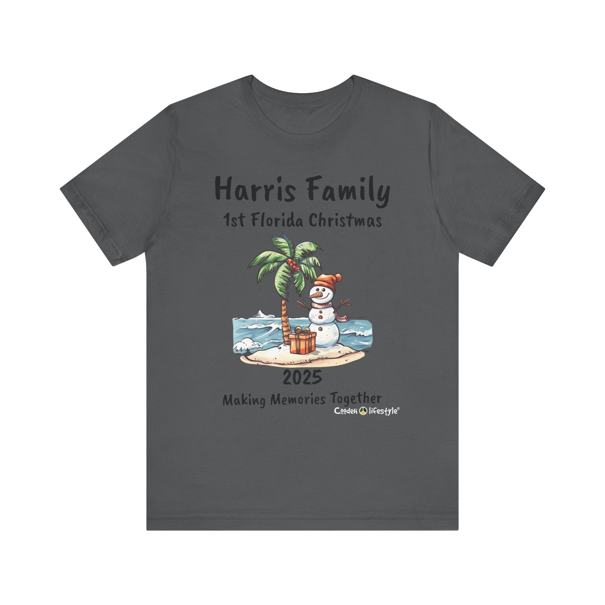 Unisex Jersey Short Sleeve Tee (Family Christmas)
