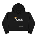 Load image into Gallery viewer, Crop Hoodie (QUEEN)
