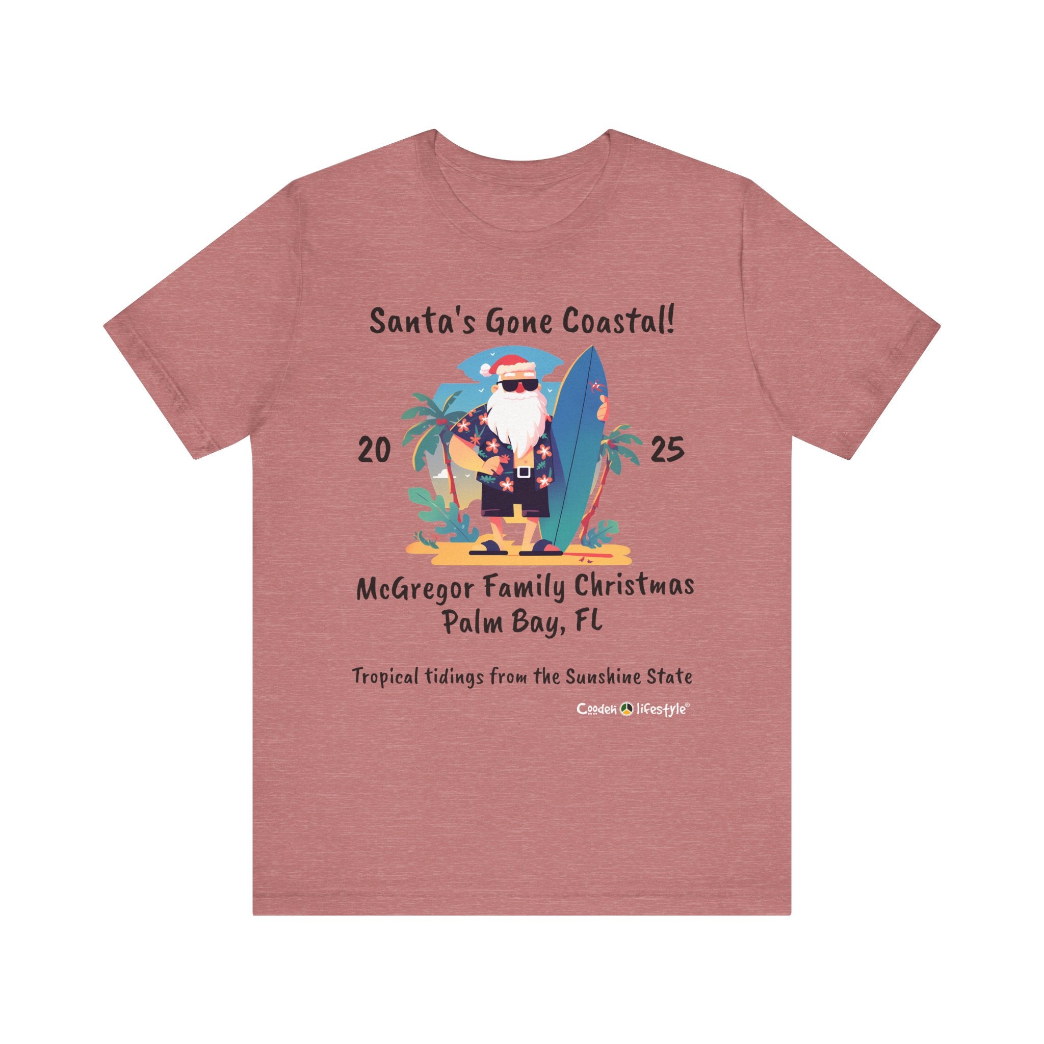 Unisex Jersey Short Sleeve Tee (Christmas-Santa)