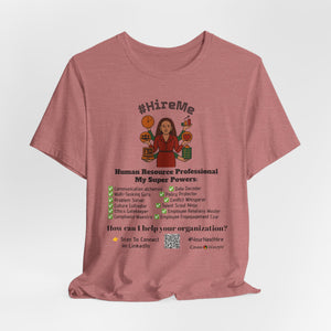 Short Sleeve Conversation Tee (#HireMe-W)