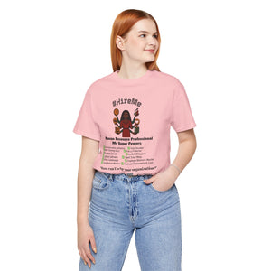 Short Sleeve Conversation Tee (#HireMe)