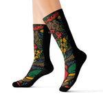 Load image into Gallery viewer, Coodeh Sublime Socks (ART2-BLK)
