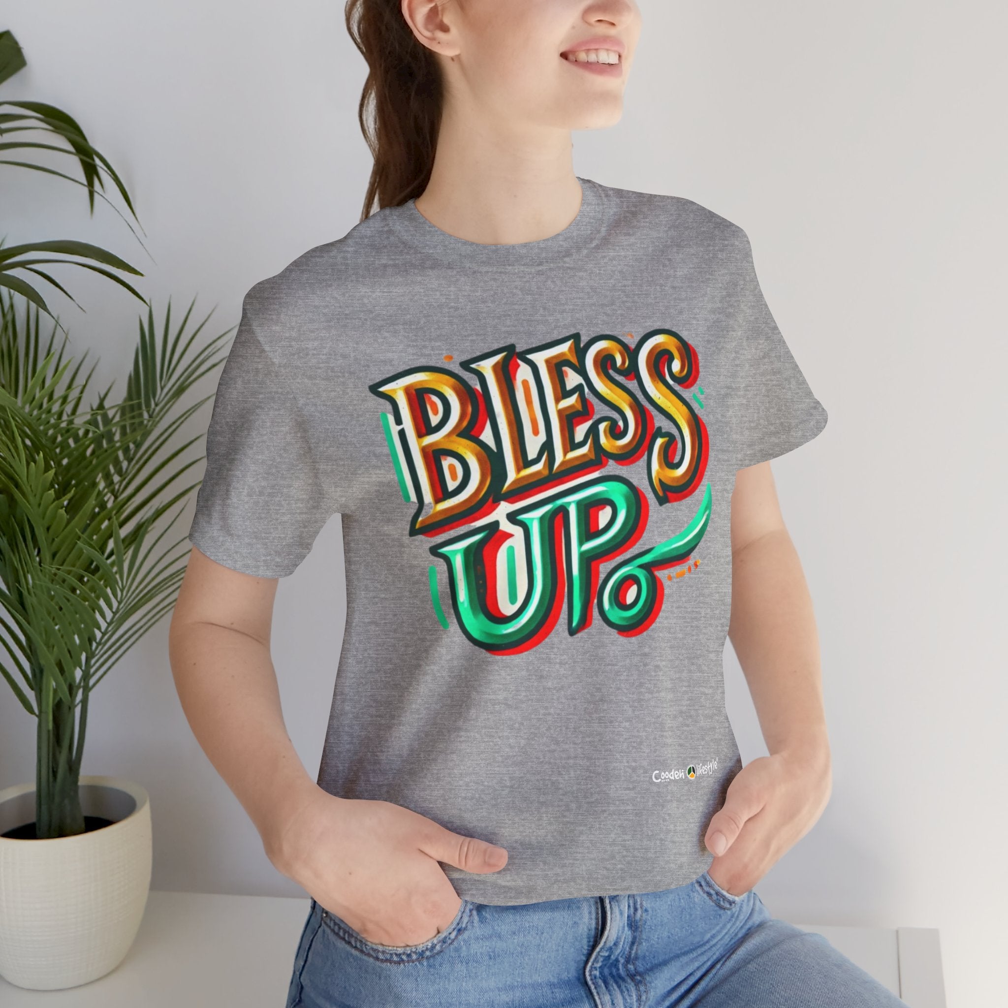 Unisex Jersey Short Sleeve Tee (Bless-Up)