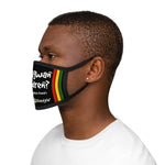 Load image into Gallery viewer, Mixed-Fabric Face Mask (WAHGWANBRED-BLK)
