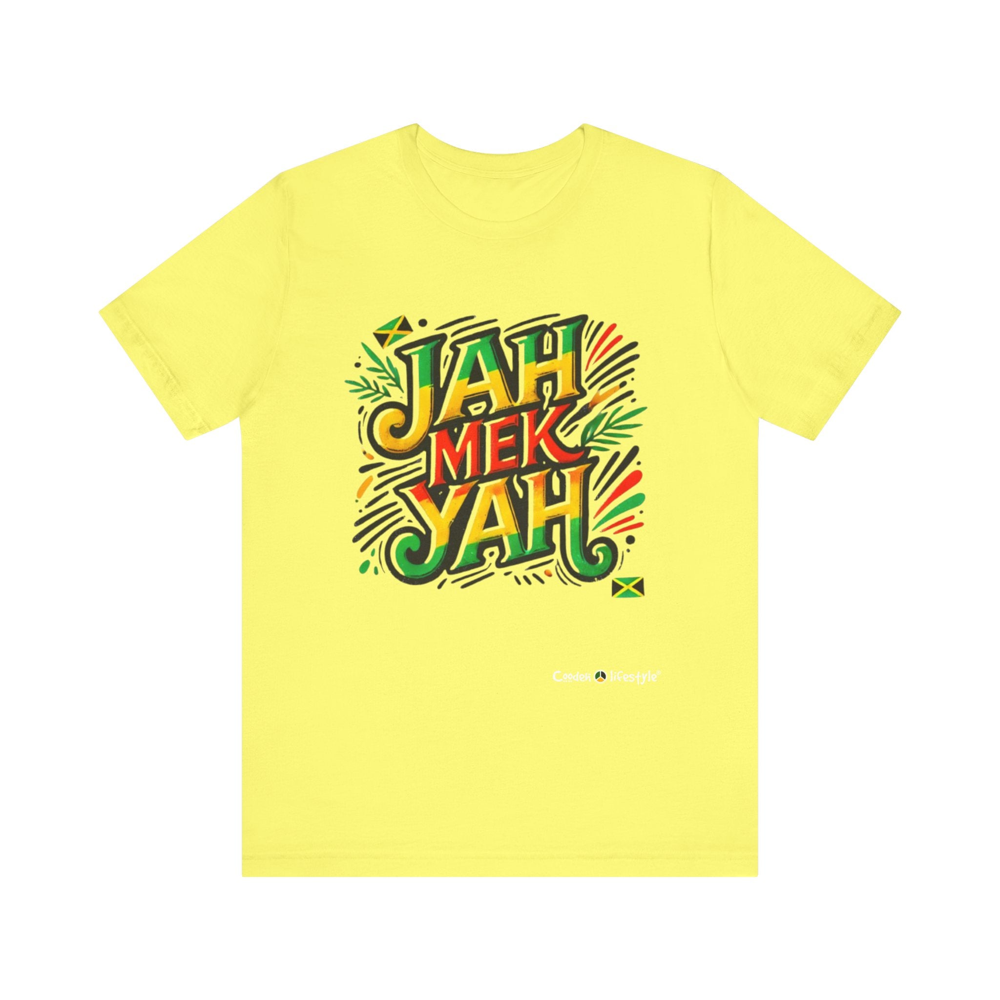 Unisex Jersey Short Sleeve Tee (Jah.Mek.Yah)