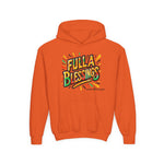 Load image into Gallery viewer, Youth Hooded Sweatshirt (Full-Bless)
