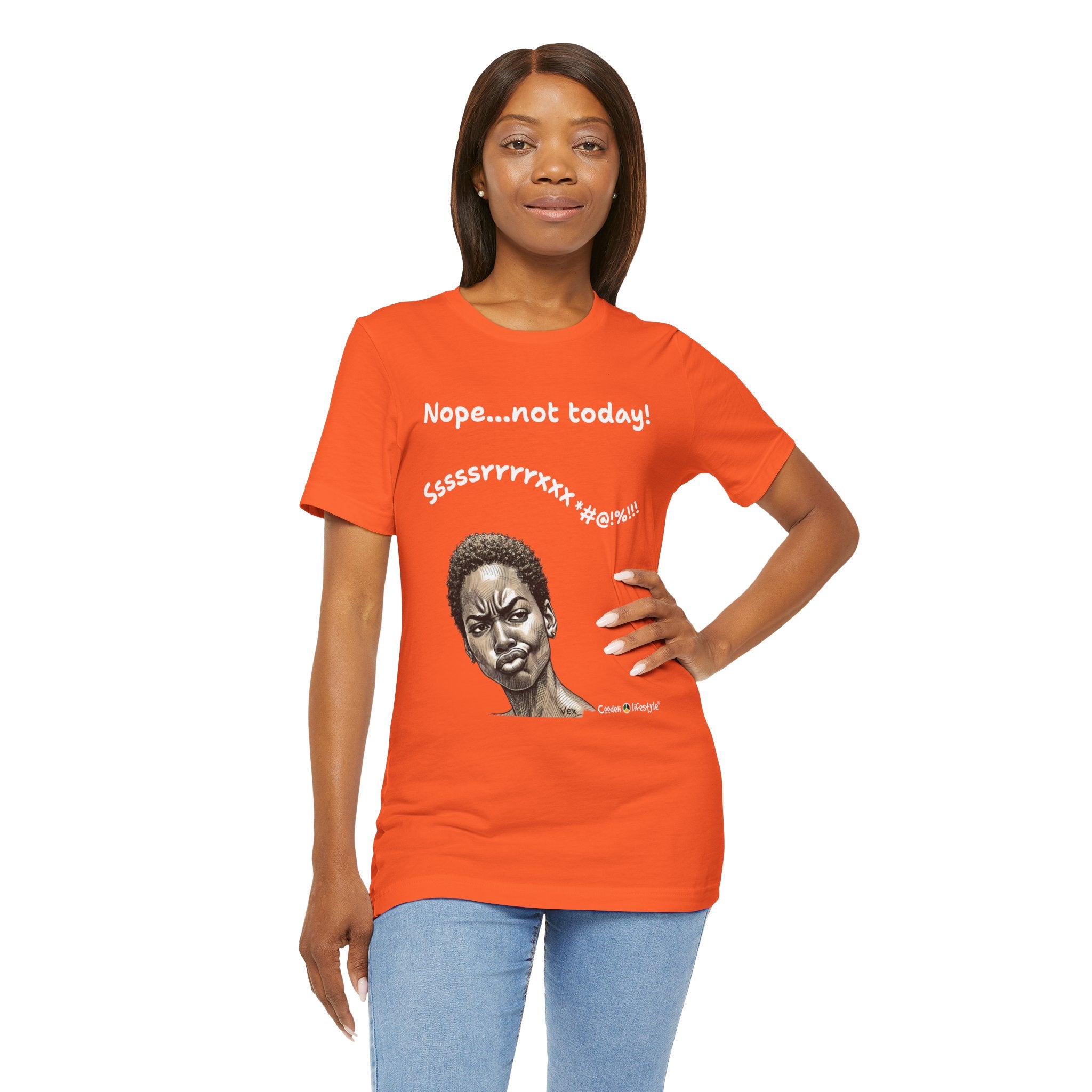 Unisex Jersey Short Sleeve Tee (Vex-Woman)