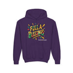 Load image into Gallery viewer, Youth Hooded Sweatshirt (Full-Bless)

