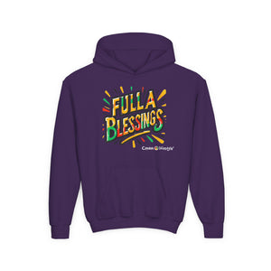 Youth Hooded Sweatshirt (Full-Bless)