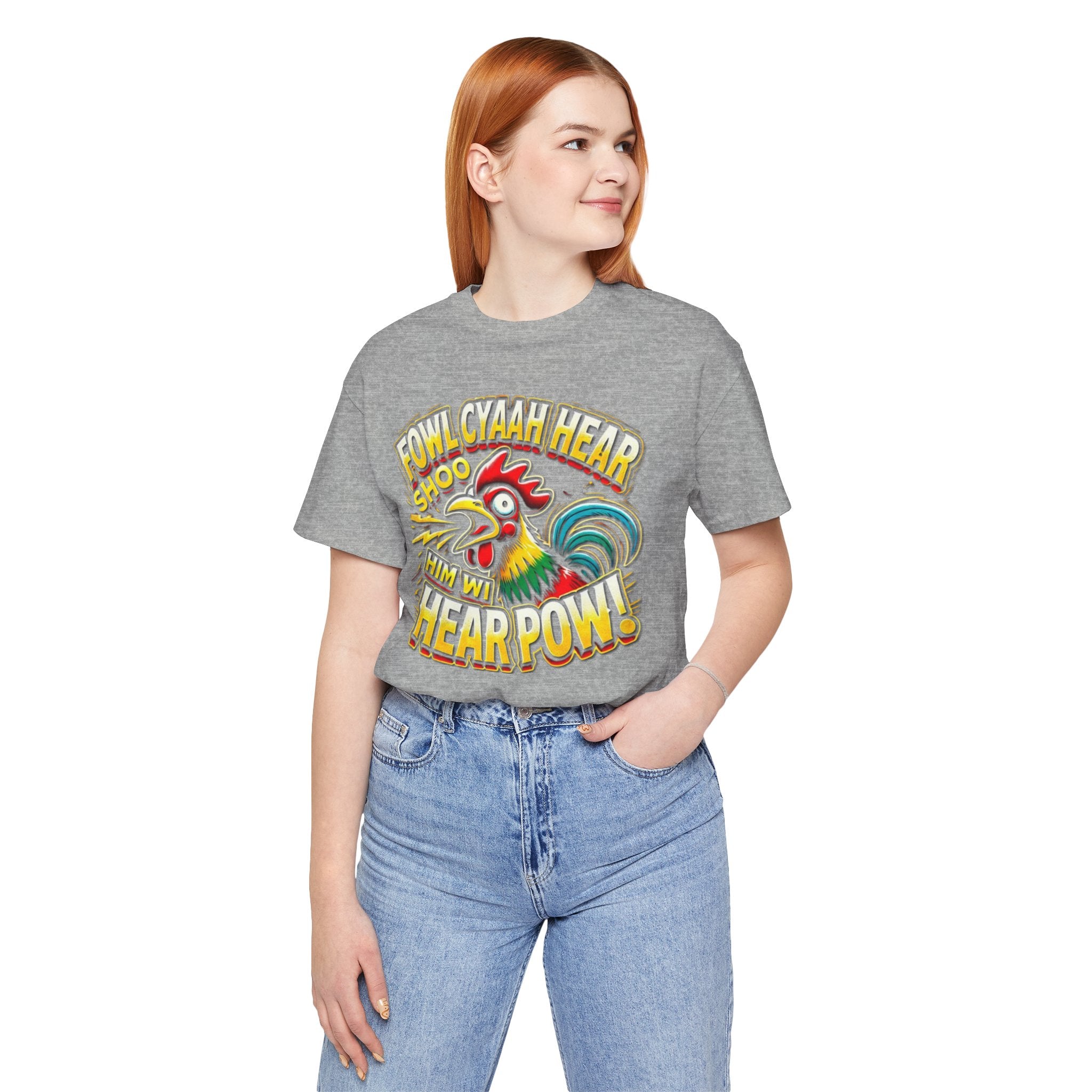 Unisex Jersey Short Sleeve Tee (Fowl-Pow)
