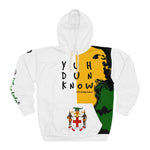 Load image into Gallery viewer, Unisex Pullover Hoodie (YuhDunKnow-JACOA-WHT)
