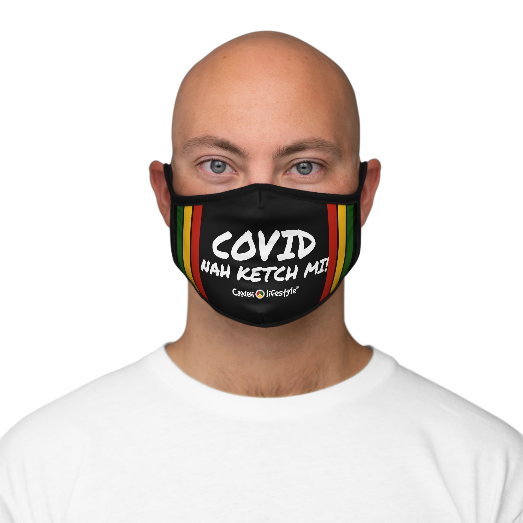 Fitted Face Mask (COVID- PAN- BLK)