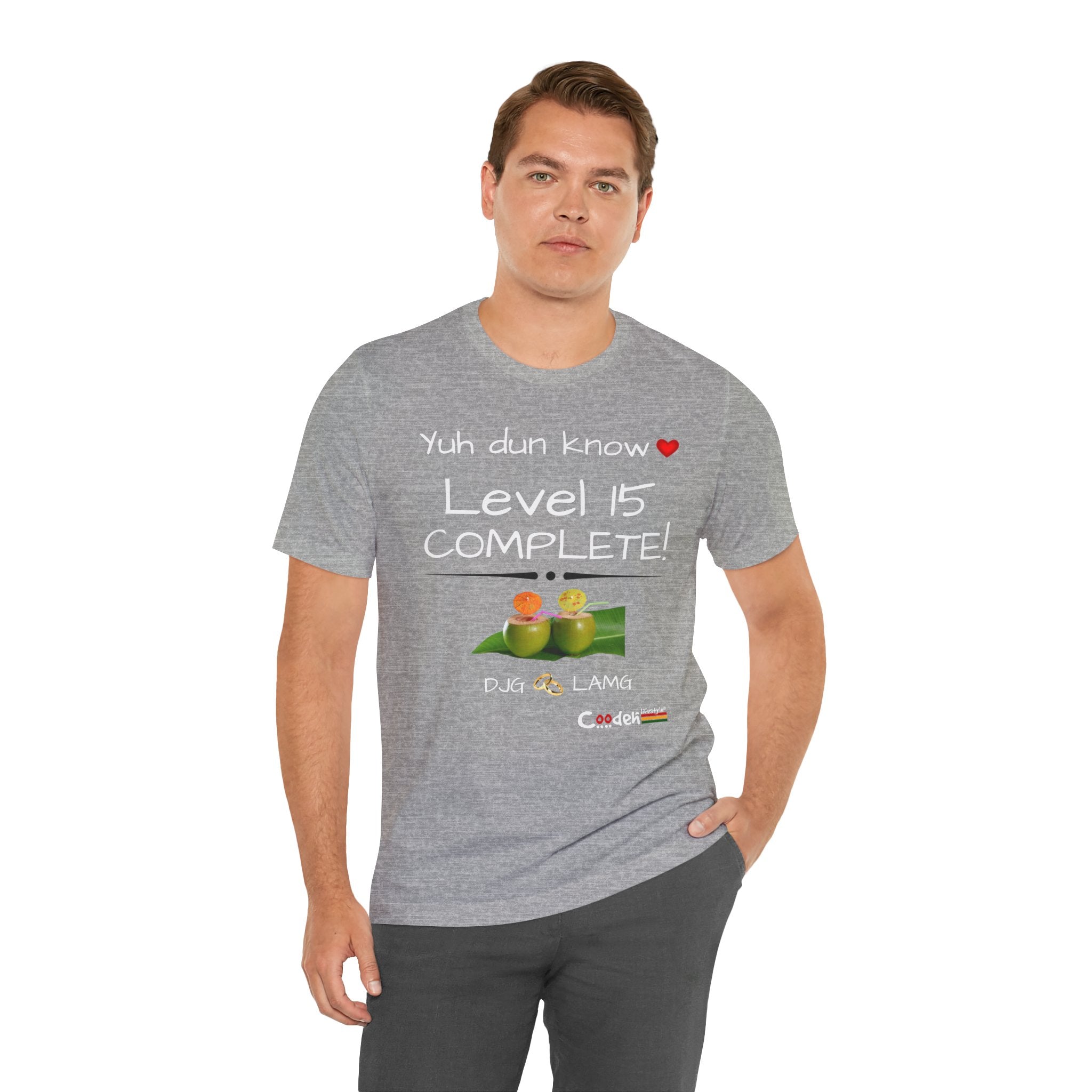 Custom His & Hers Jersey Short Sleeve Tee (Anniv)
