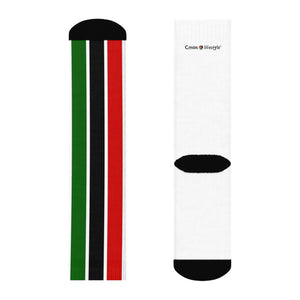 Coodeh Crew Socks (UNIA-WHT)