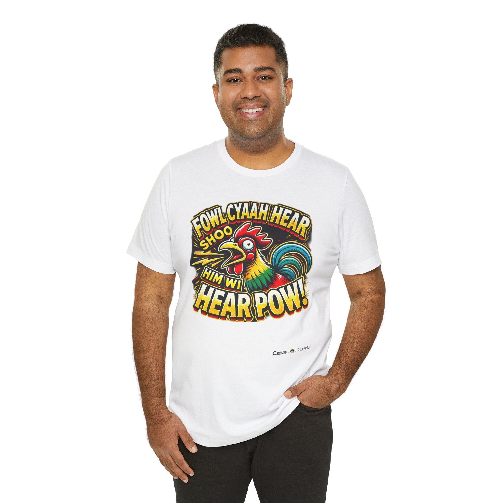 Unisex Jersey Short Sleeve Tee (Fowl-Pow)