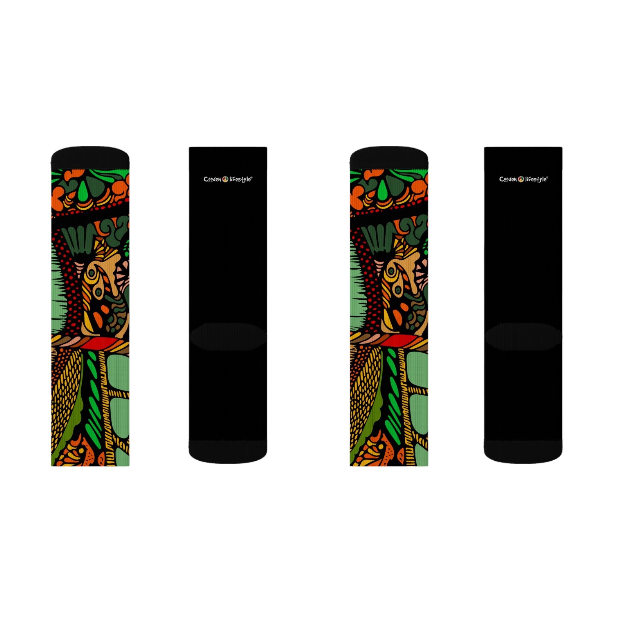 Coodeh Sublime Socks (ART1-BLK)