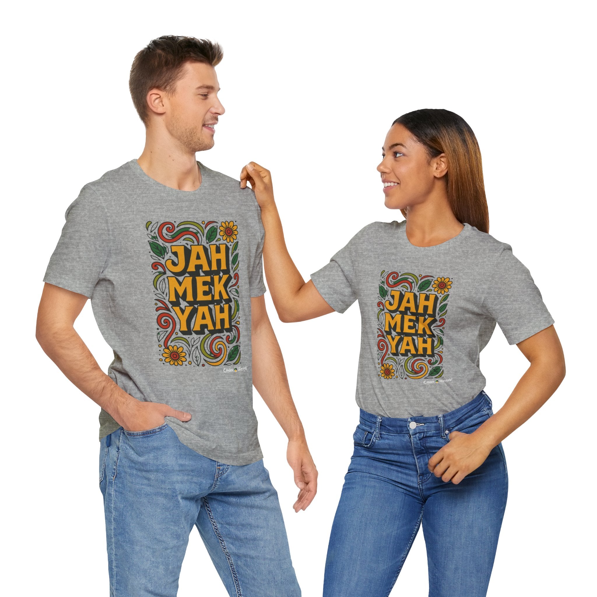 Unisex Jersey Short Sleeve Tee (Jah-Mek-Yah)