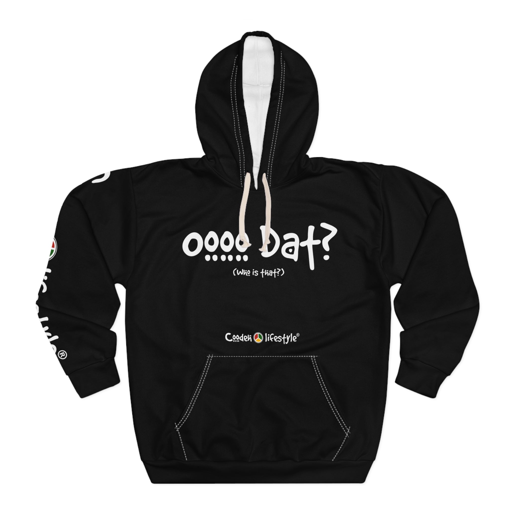 Unisex Pullover Hoodie (OOOODAT-BLKPANCOL)