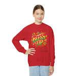 Load image into Gallery viewer, Youth Crewneck Sweatshirt (BlessUp)
