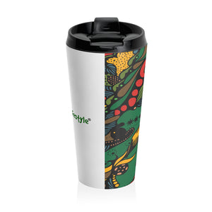 Coodeh Stainless Steel Travel Mug (Multi-Art2)