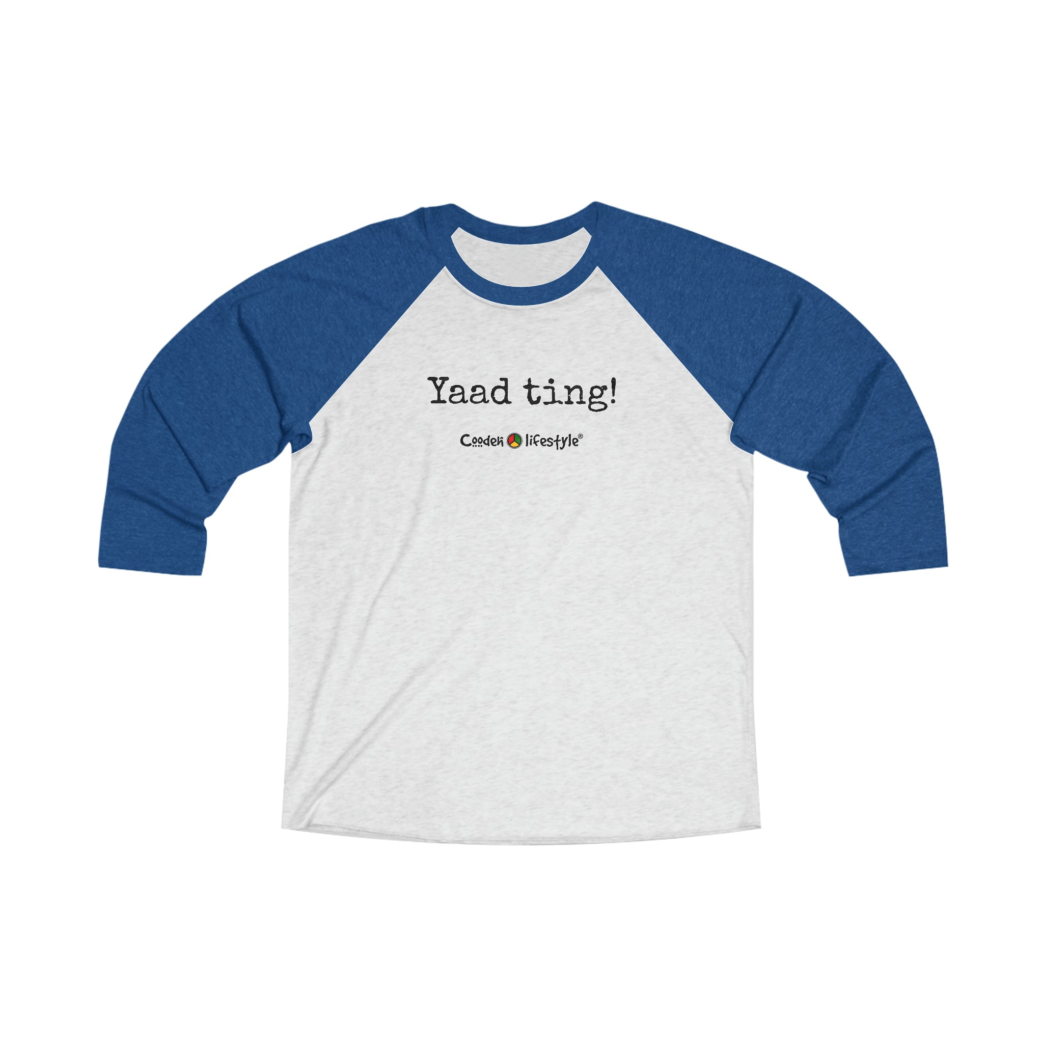 Unisex Tri-Blend 3/4 Raglan Tee (YaadT)