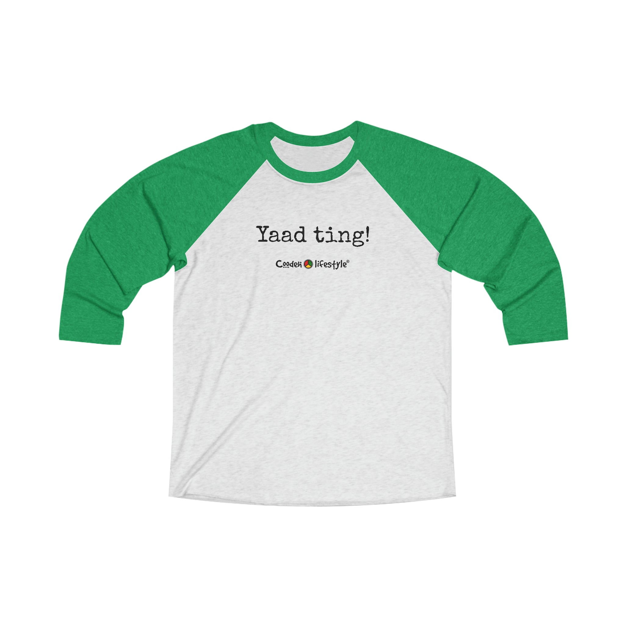 Unisex Tri-Blend 3/4 Raglan Tee (YaadT)