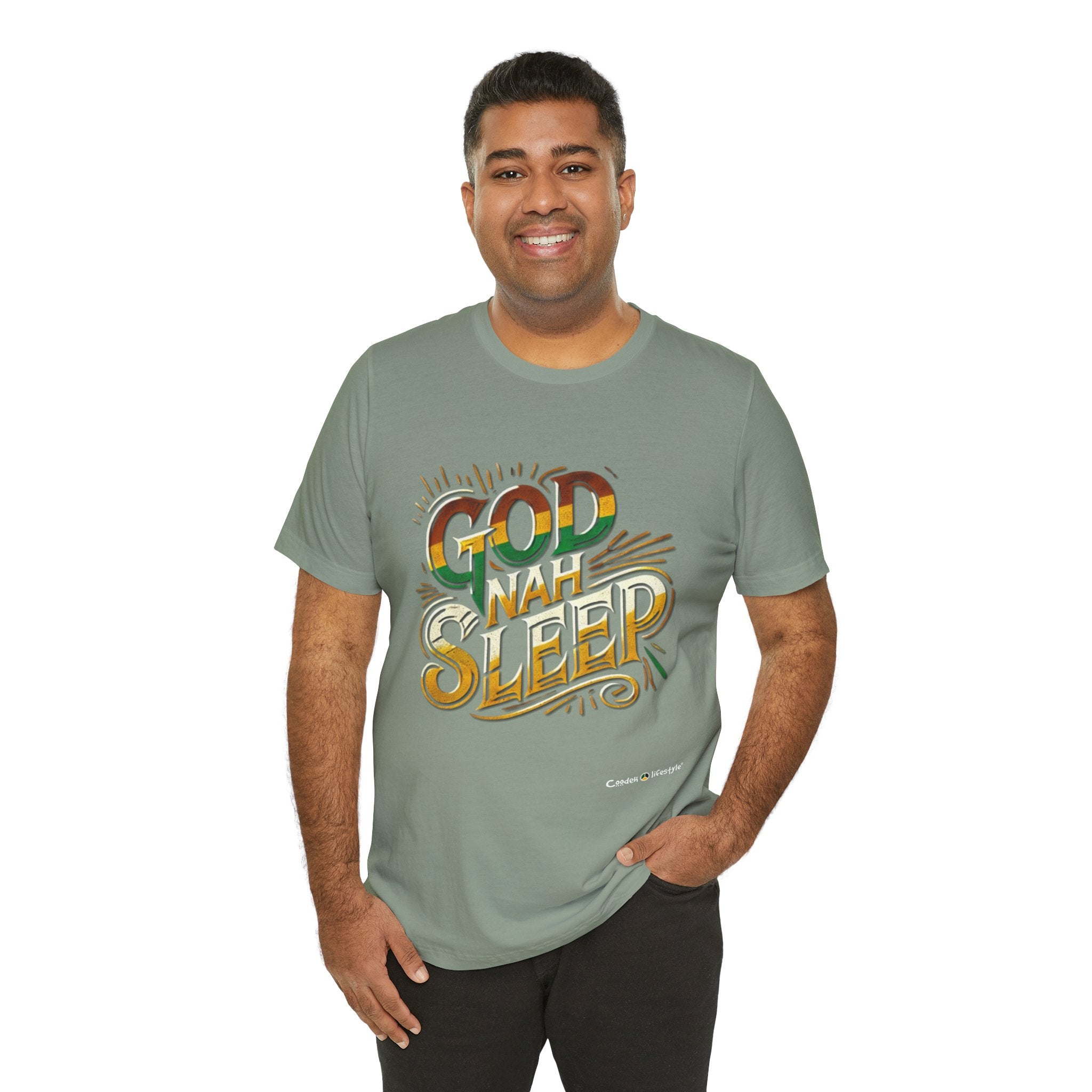 Unisex Jersey Short Sleeve Tee (God-Nah)