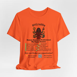 Short Sleeve Conversation Tee (#HireMe)