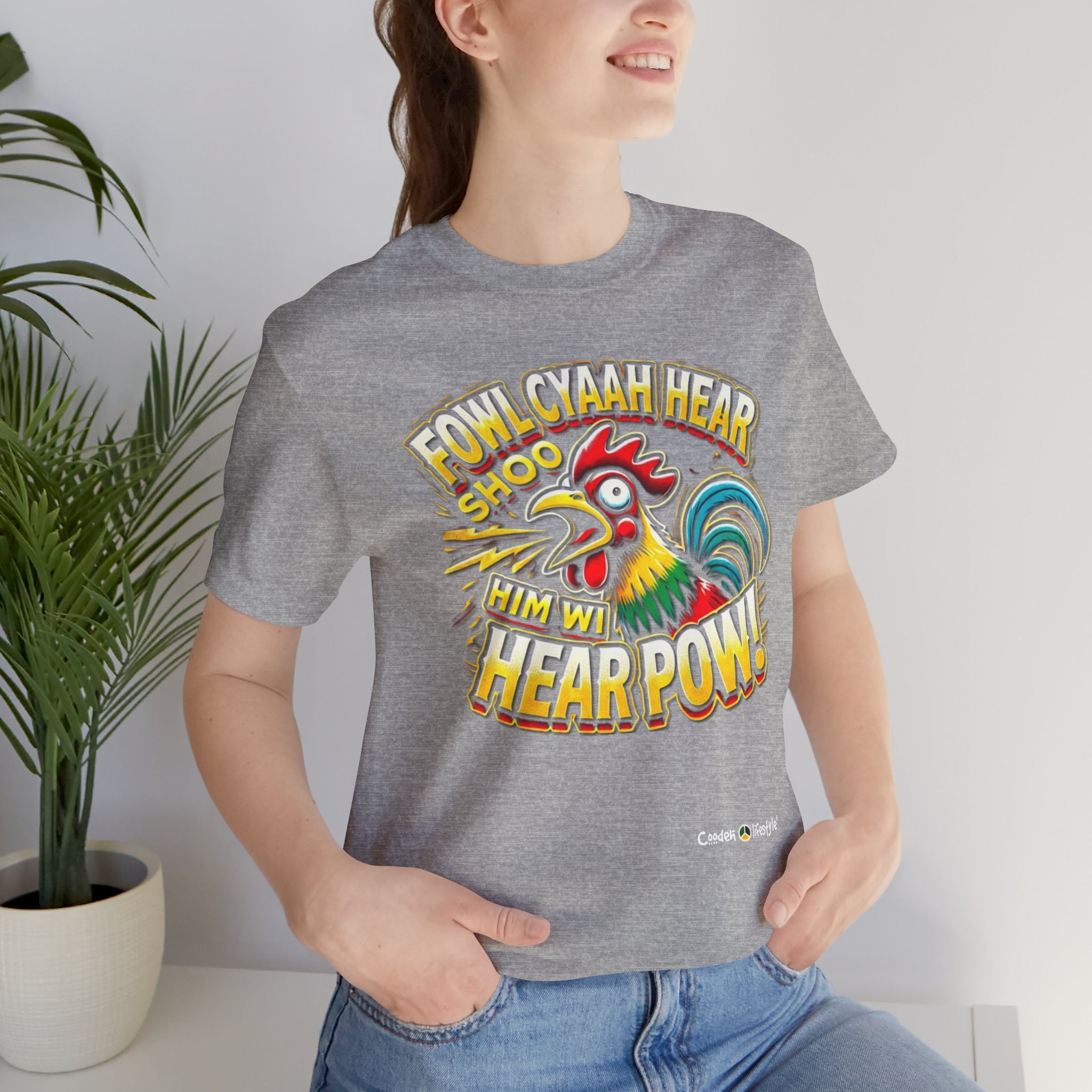 Unisex Jersey Short Sleeve Tee (Fowl-Pow)