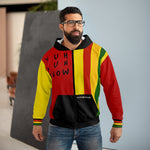 Load image into Gallery viewer, Unisex Zip Hoodie (NWNF-PANCOL-RED)
