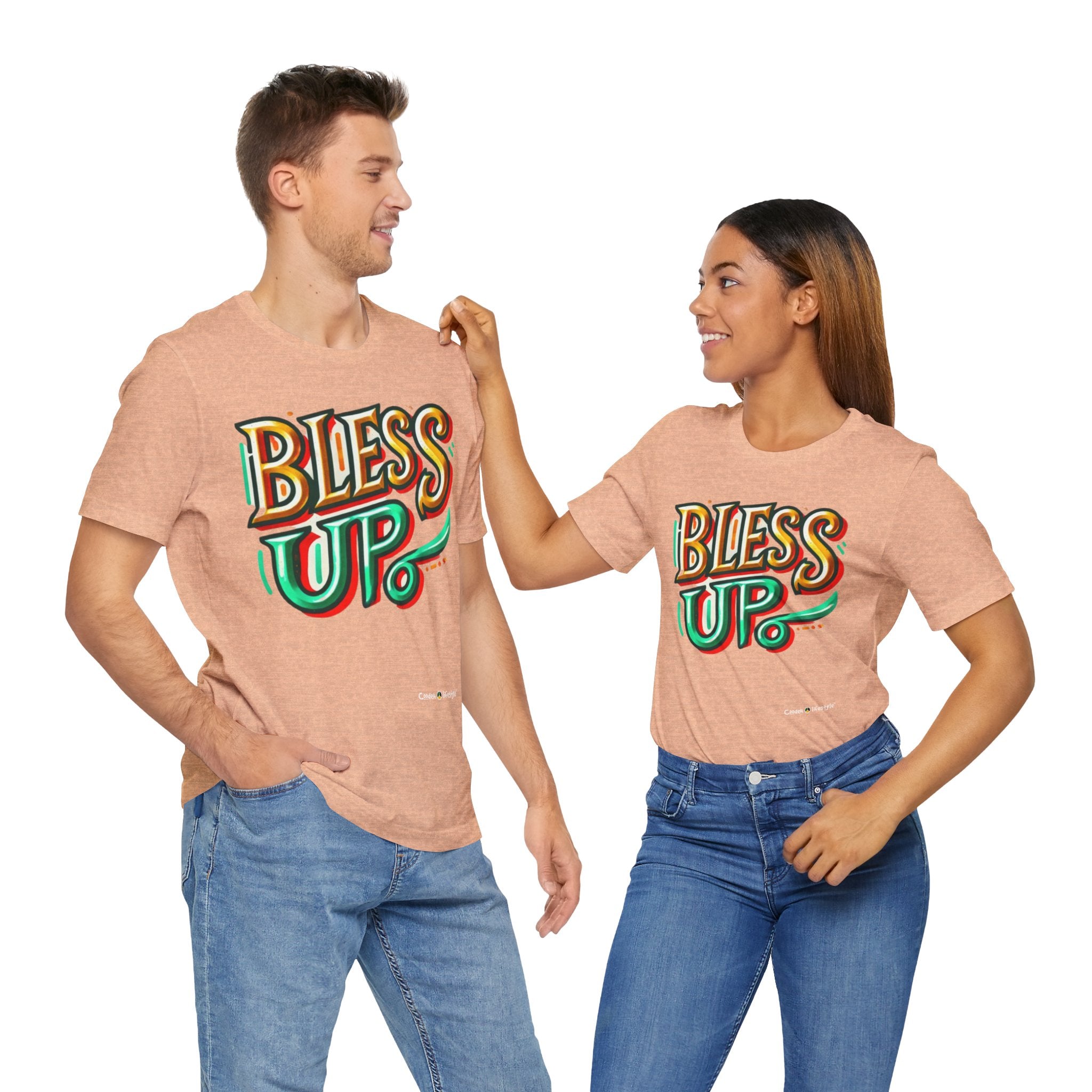 Unisex Jersey Short Sleeve Tee (Bless-Up)