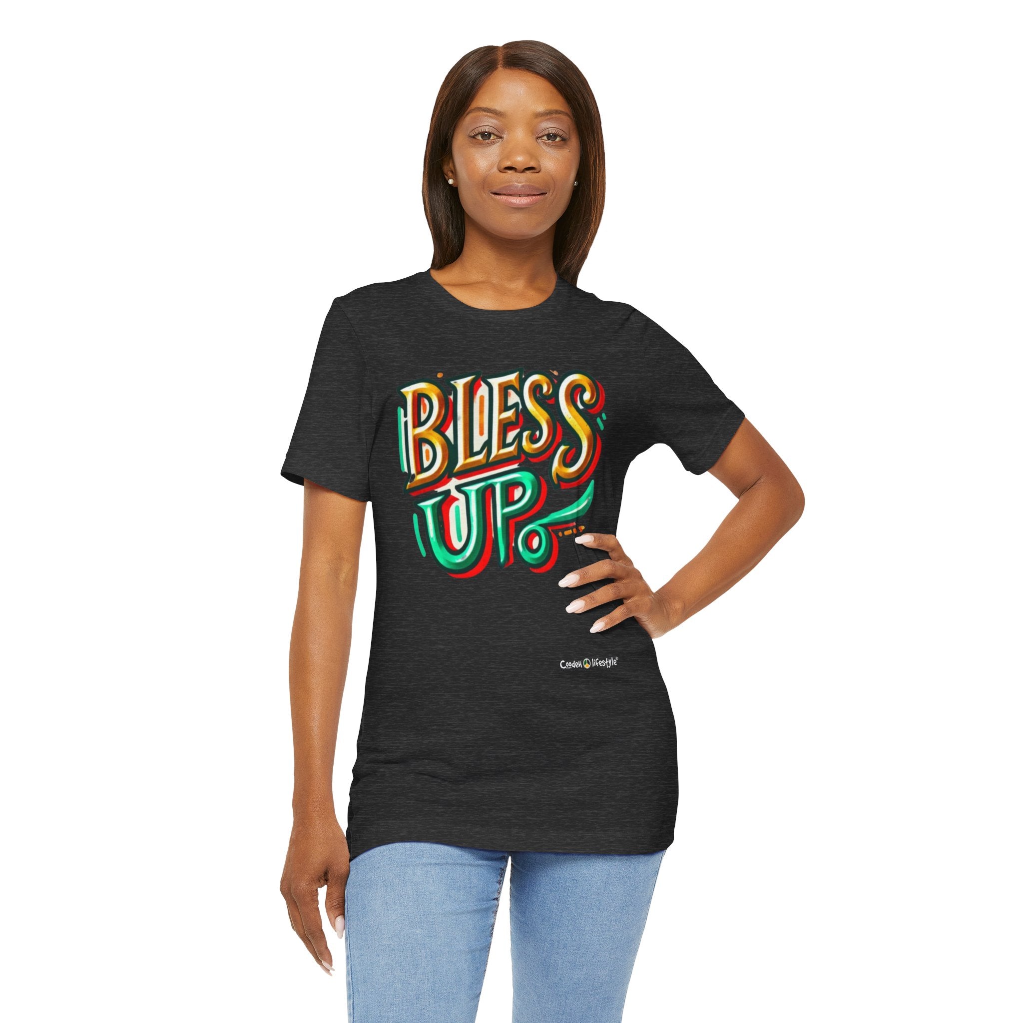 Unisex Jersey Short Sleeve Tee (Bless-Up)