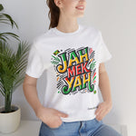 Load image into Gallery viewer, Unisex Jersey Short Sleeve Tee (Jah.Mek.Yah)
