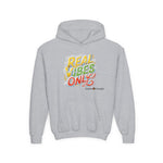 Load image into Gallery viewer, Youth Hooded Sweatshirt (Vibes)
