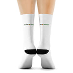 Load image into Gallery viewer, Coodeh Crew Socks (PAN-WHT2)
