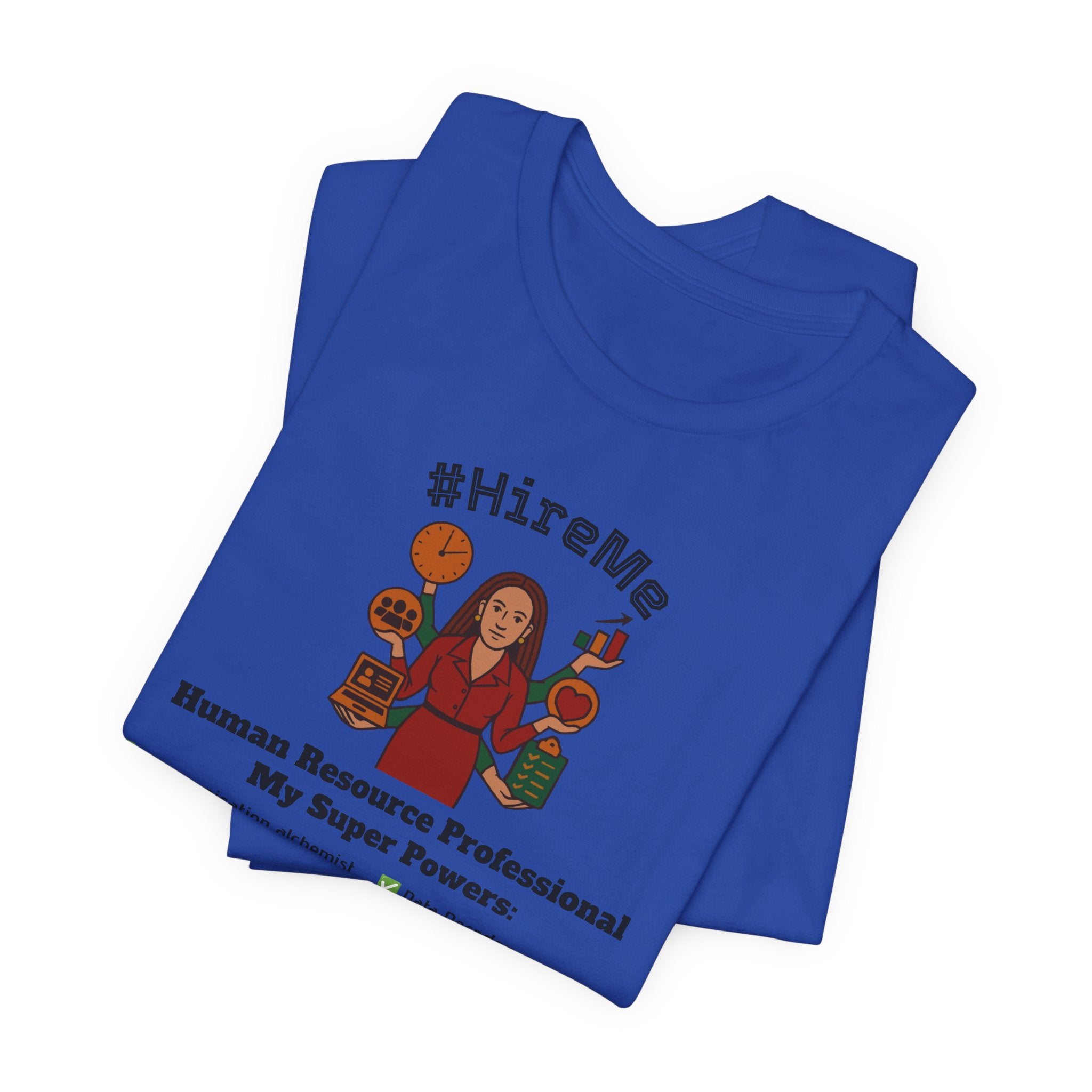 Short Sleeve Conversation Tee (#HireMe-W)